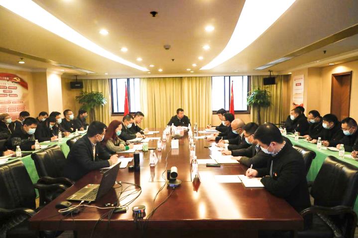 集团领导赴尊龙凯时创新公司宣讲党的十九届五中全会、省委十一届八次全会精神